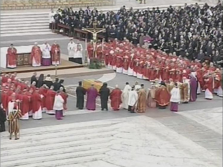 Похороны папы Иоанна Павла II 8 апреля 2005 г.